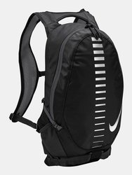 Nike Run Commuter Knapsack (Black/Silver) (One Size) (One Size) - Black/Silver