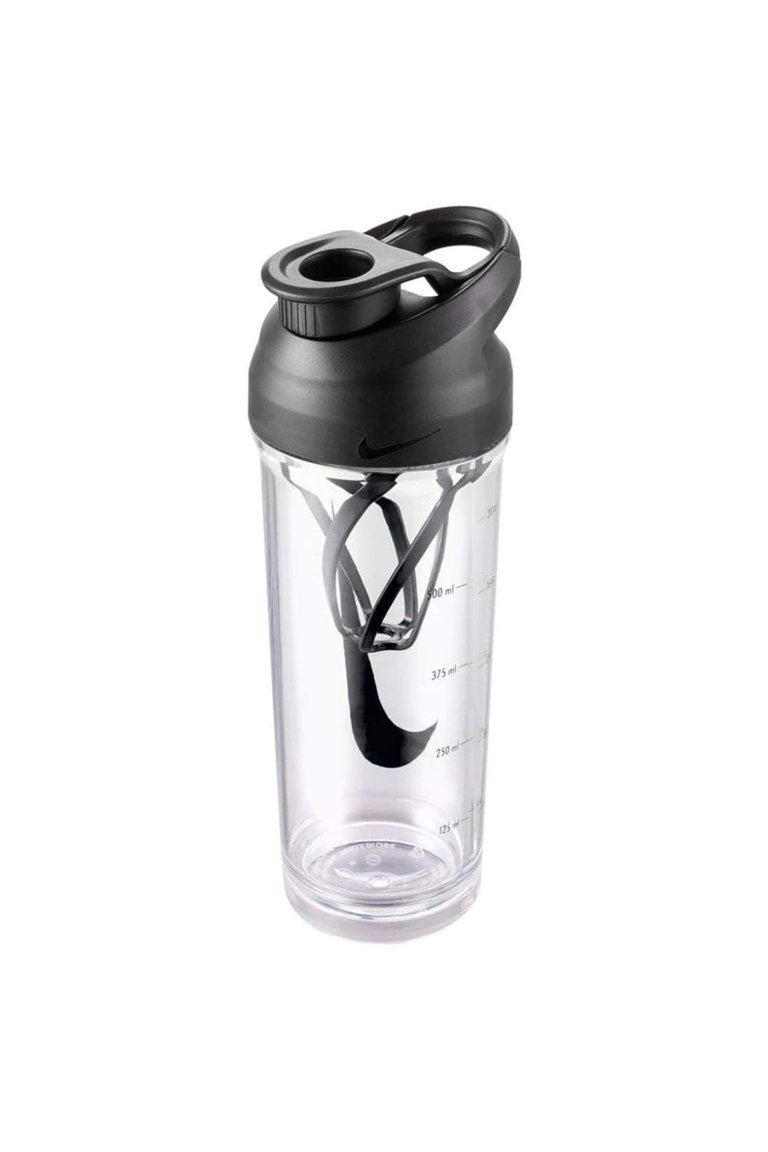 Nike Clear/Black TR Hypercharge Shaker Bottle - Clear/Black (One