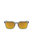 Unisex Adult Circuit Wolf Mirror Sunglasses - Gray/Orange