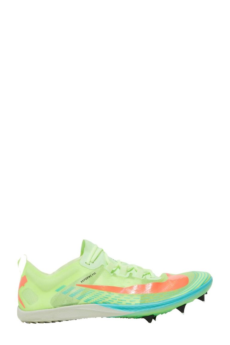 Unisex Zoom Victory 5 Xc Spike Athletic Shoe In Barely Volt/orange - Barely Volt/Orange