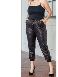 Debbie Sequin Joggers