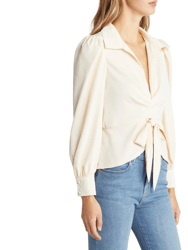 Leila Wing Collar Blouse