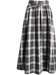 Olivia Plaid Skirt