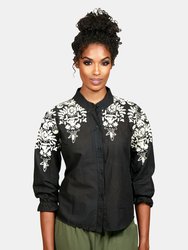 Victoria Embroidered Blouse