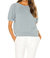 Ciara Sweatshirt In Slate Blue - Slate Blue