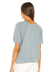 Ciara Sweatshirt In Slate Blue