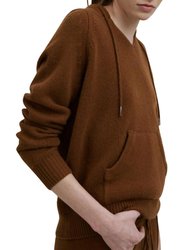 Heavyweight Albany Hoodie In Chestnut