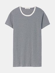 Nili Lotan  Striped Lara Crew Neck Tee