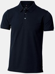 Nimbus Mens Harvard Stretch Deluxe Polo Shirt - Dark Navy