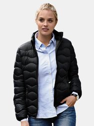 Nimbus Womens/Ladies Sierra Padded Water Resistant Down Jacket (Black)