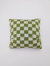 Checkered Intarsia Pillow