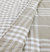 Banbury Plaid Linen And Ivory Cotton Twin Comforter Set