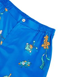 Imperial Charms Silk Bottoms Blue