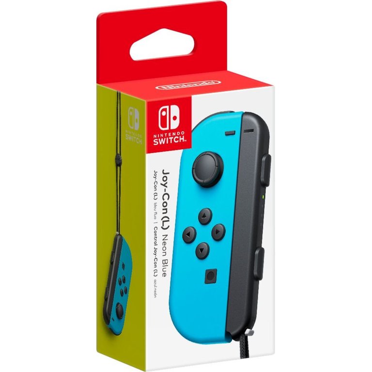 Joy-Con (L) Controller - Neon Blue