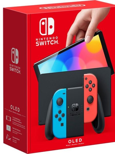 Nintendo Switch - OLED Model Neon Blue/Neon Red Set product