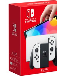 Switch - OLED Model With White Joy-Con - White