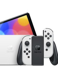 Switch - OLED Model With White Joy-Con - White