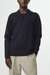 Harald Crew Sweater - Navy Blue