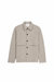 Kian Merino Jacket In Khaki Beige