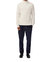 Liam Mock Neck Sweater In Natural Mel