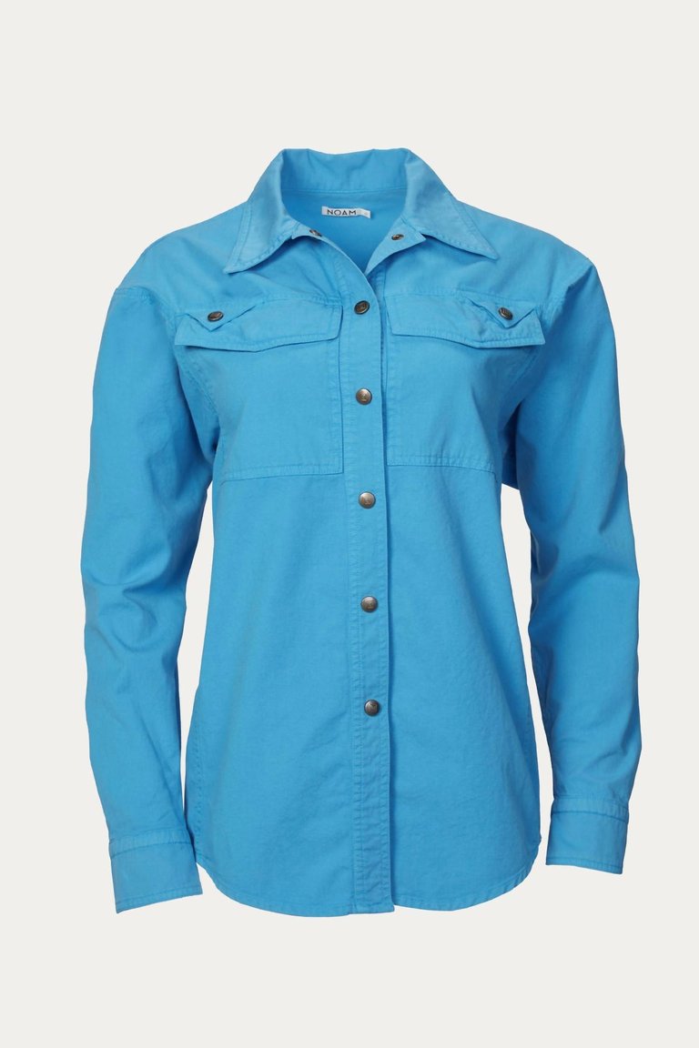 Claude Shirt In Electric Blue