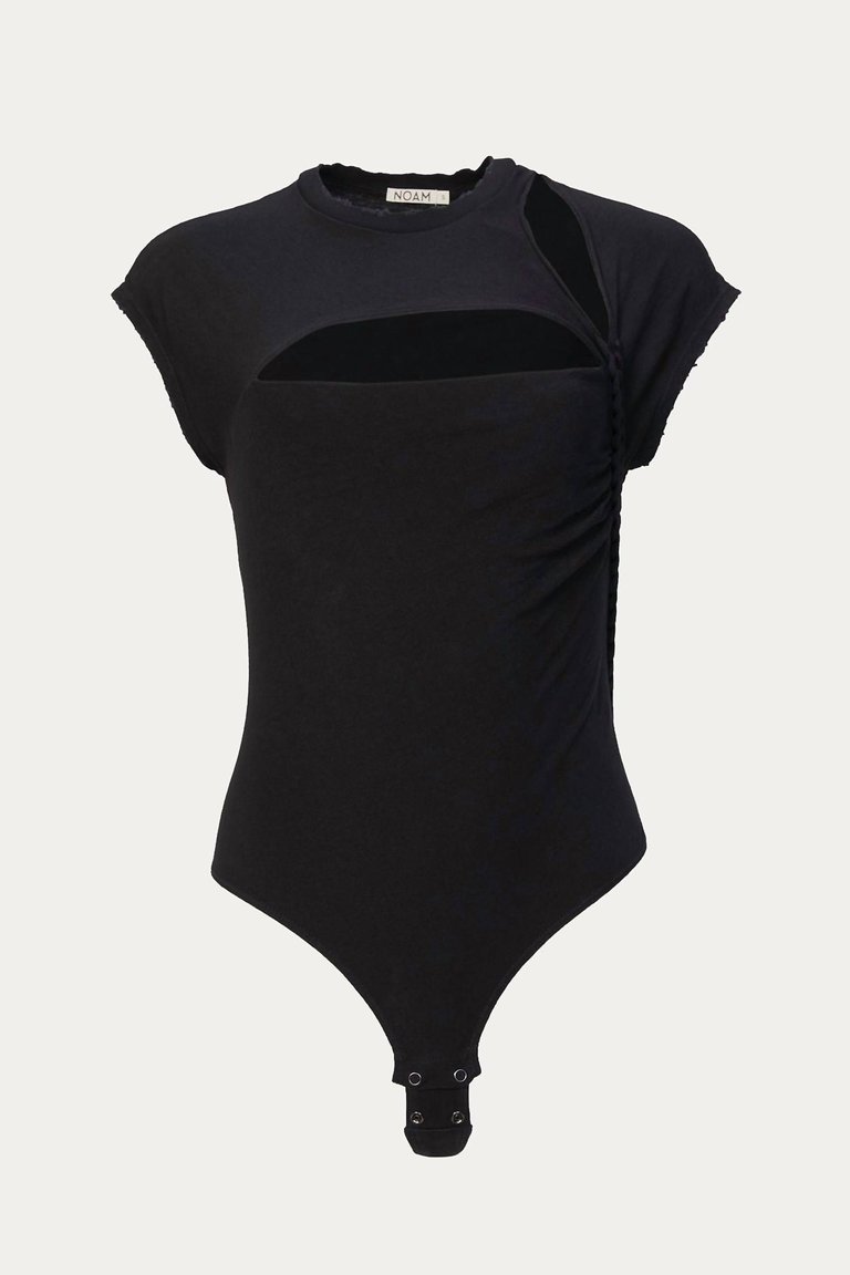 Slash Bodysuit In Black