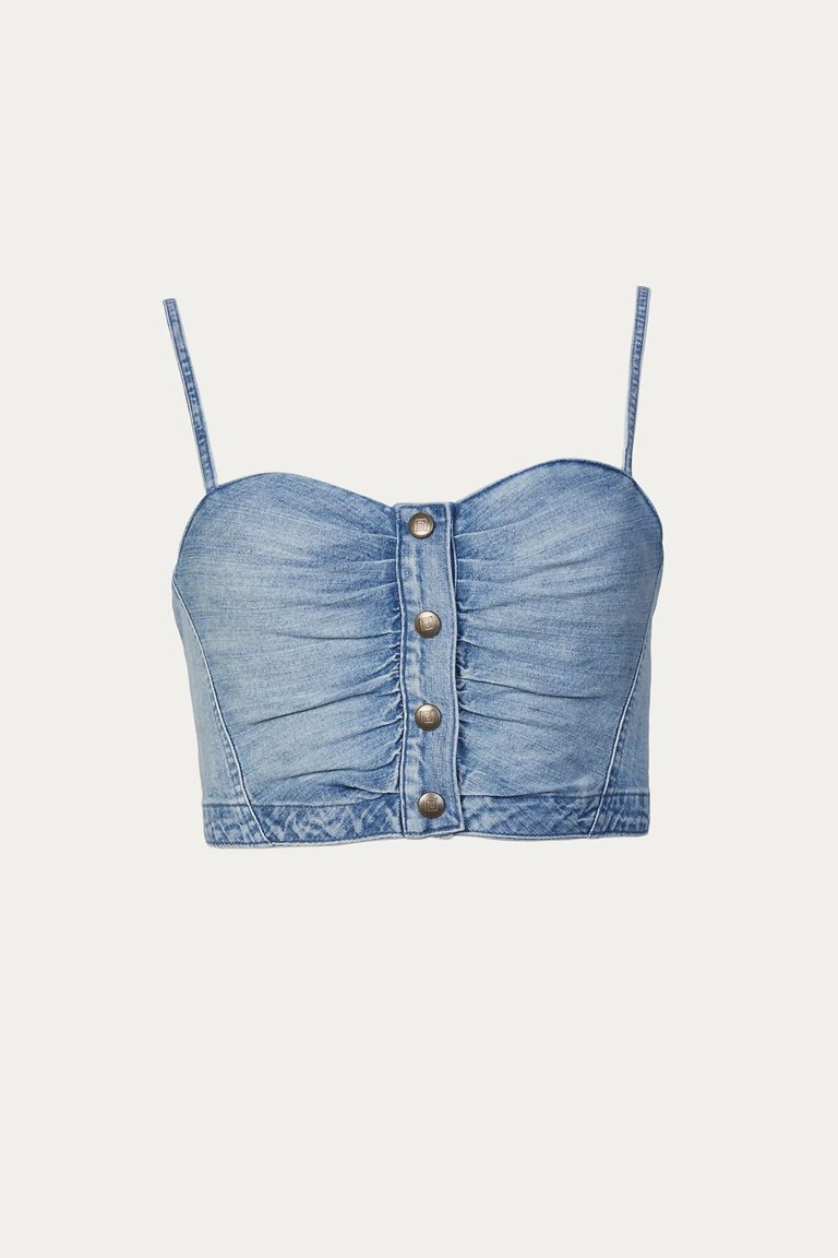 Sylvie Bustier In Denim - Denim