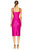 Zia Midi Dress In Fuchsia