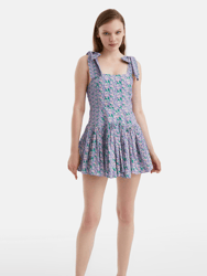 Amelia Metaverse Printed Dress - Multi-Colored