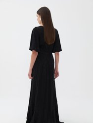 Asymmetric Flounce Dress