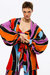 Balloon Sleeve Kimono (Final Sale) - Multi-Colored