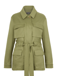 Belted Khaki Jacket