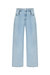 Contrast Jeans with Pockets - Light Blue