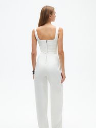 Corset Designed Jumpsuit