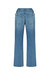 Cut-Out Detailed High Waist Jeans