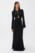 Cut-Out Long Dress - Black - Black