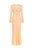 Cut-Out Long Dress - Salmon