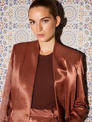 Double-Breasted Jacket - Copper