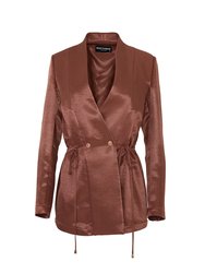 Double-Breasted Jacket - Copper
