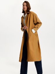 Double Breasted Oversized Trench Coat