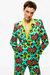 Double-Breasted Print Jacket (Final Sale) - Multi-Colored