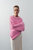 Embellished Knit Sweater - Pink