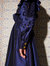 Embroidered Dress - Navy Blue