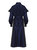 Embroidered Dress - Navy Blue