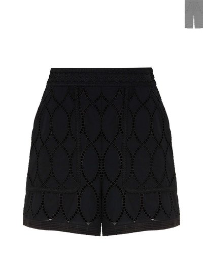 Nocturne Embroidered Wide-Leg Shorts product