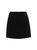 Eyelet Detailed Mini Skirt - Black