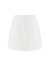 Eyelet Detailed Mini Skirt - Ecru