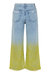 Faded Wide-Leg Jeans