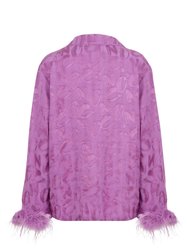 Feathered Shirt - Lilac