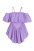 Flowy Mini Dress - Lilac